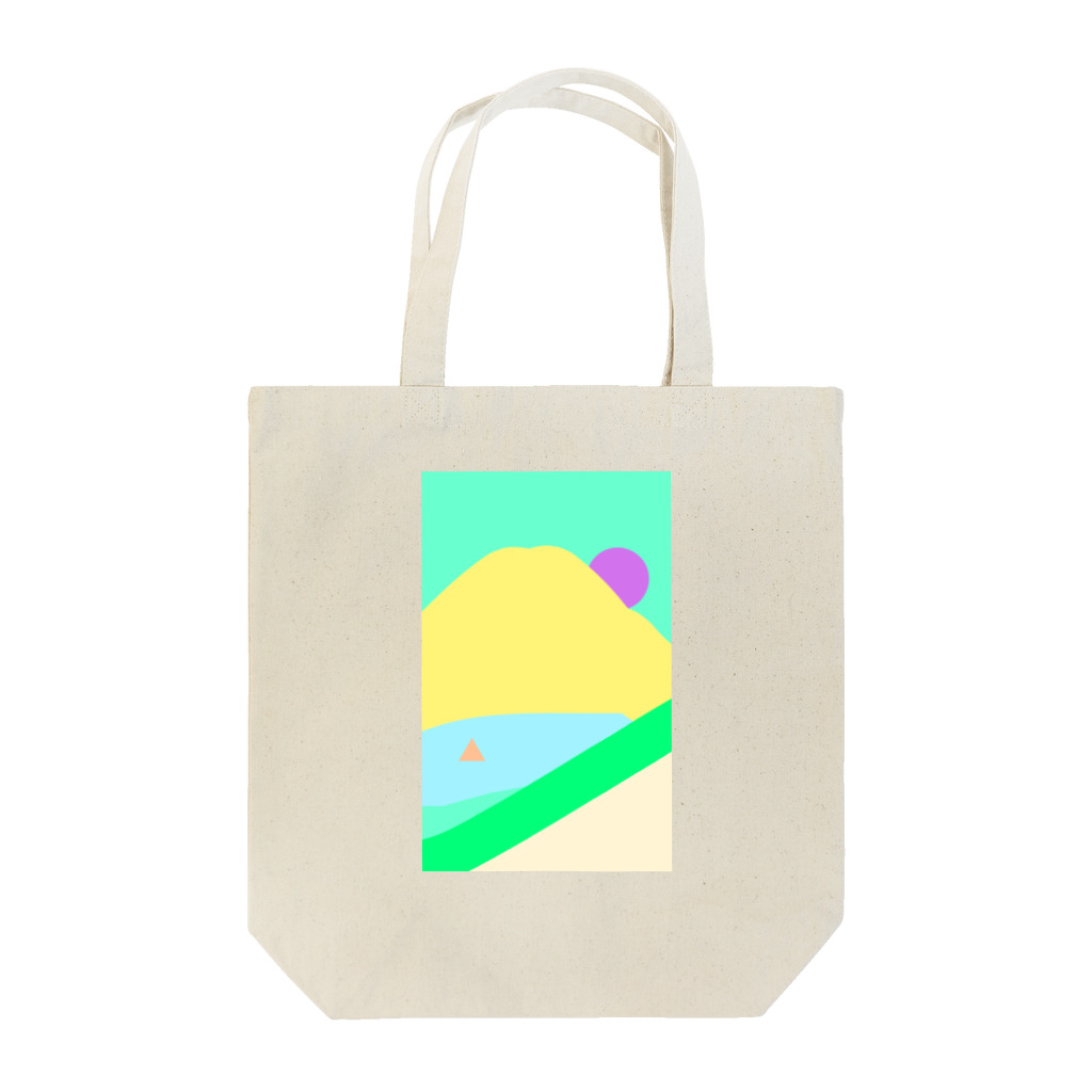 鯖いTシャツ屋さんのMt.FUJI_カラフル Tote Bag