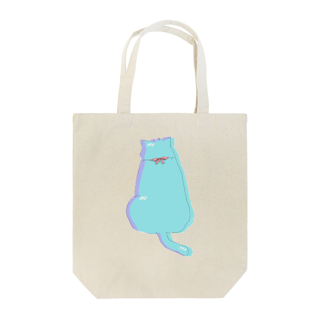 haluhaluの青いネコ Tote Bag