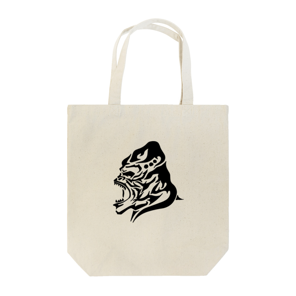 TRAVA design SHOPのゴリラトライバル Tote Bag