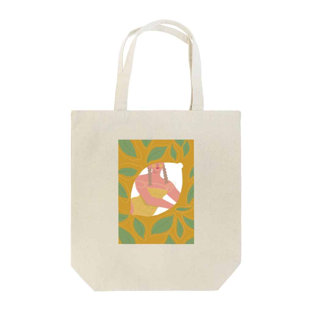 ヒトミアキラの fruits girl Tote Bag