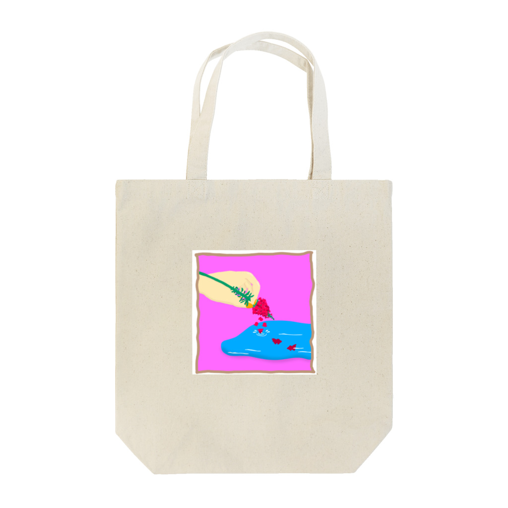 Jの居場所の金魚草 Tote Bag