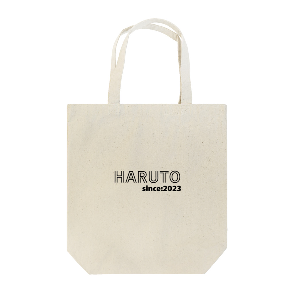雑貨屋プディングのHARUTO since:2023 Tote Bag