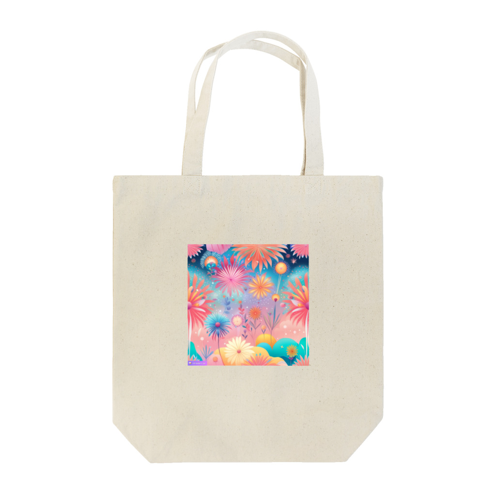 千裕アトリエ（いつもありがとう）の花火のアート Tote Bag