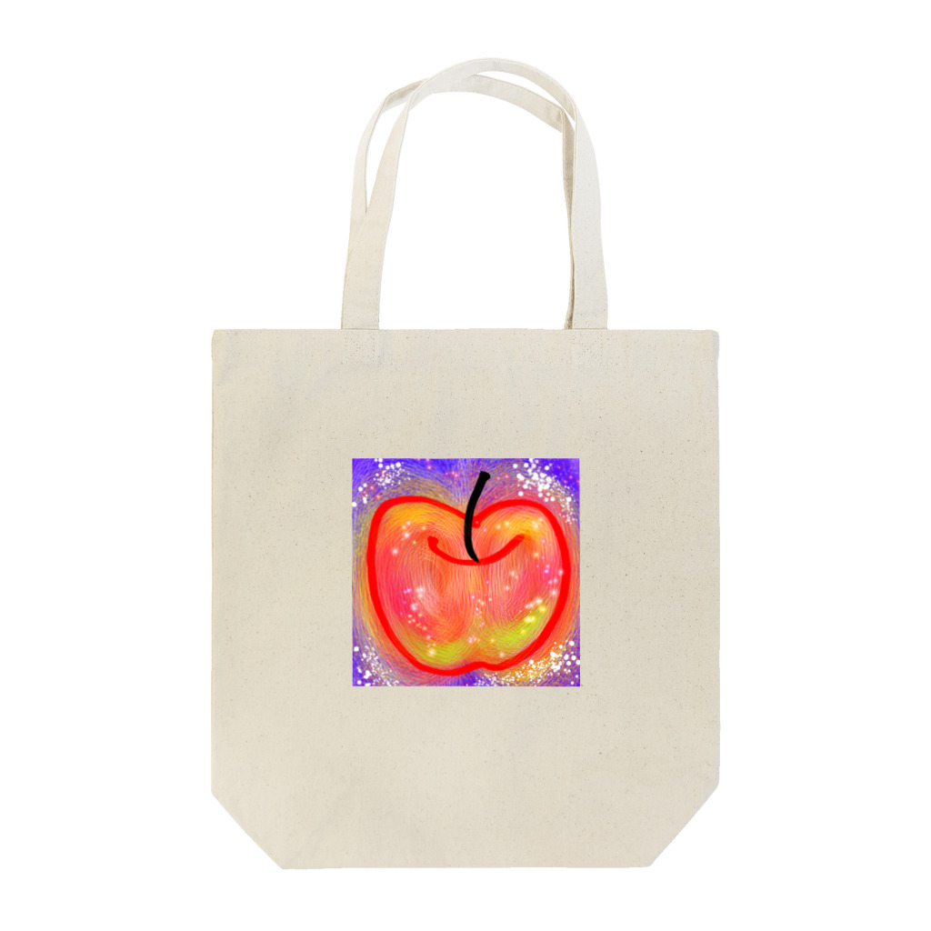 nijiirosorausagiの林檎  お話の世界【虹色空うさぎ】 Tote Bag