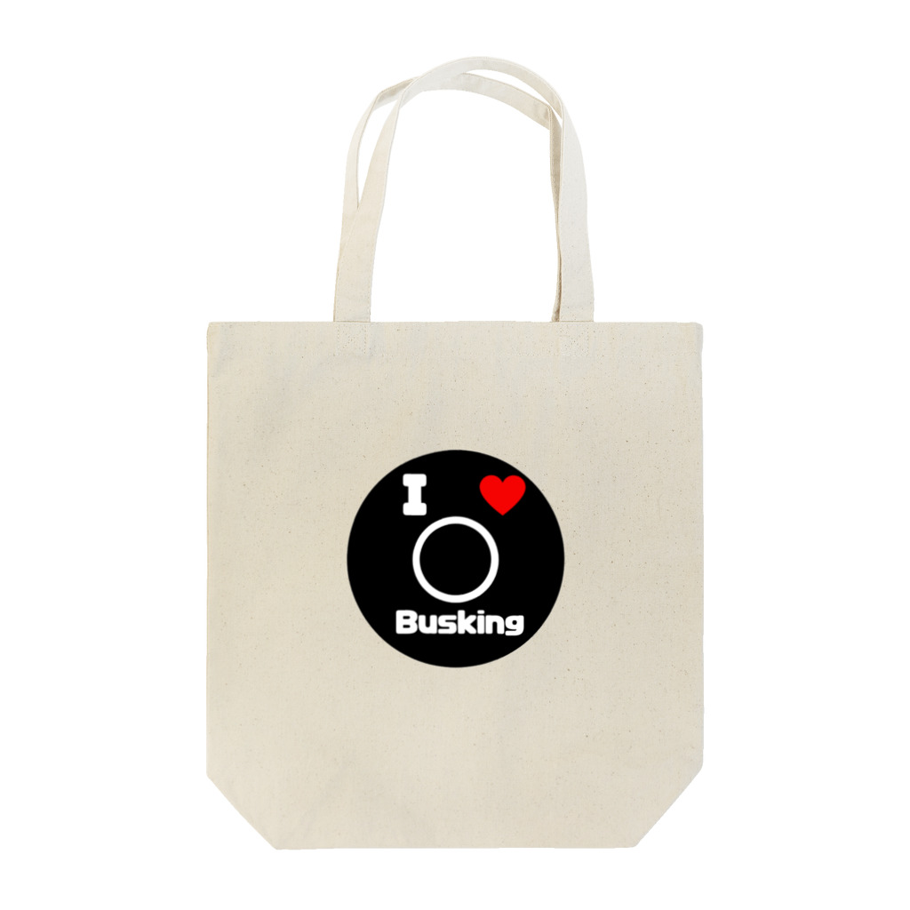 0965 brandのI love Busking  Tote Bag