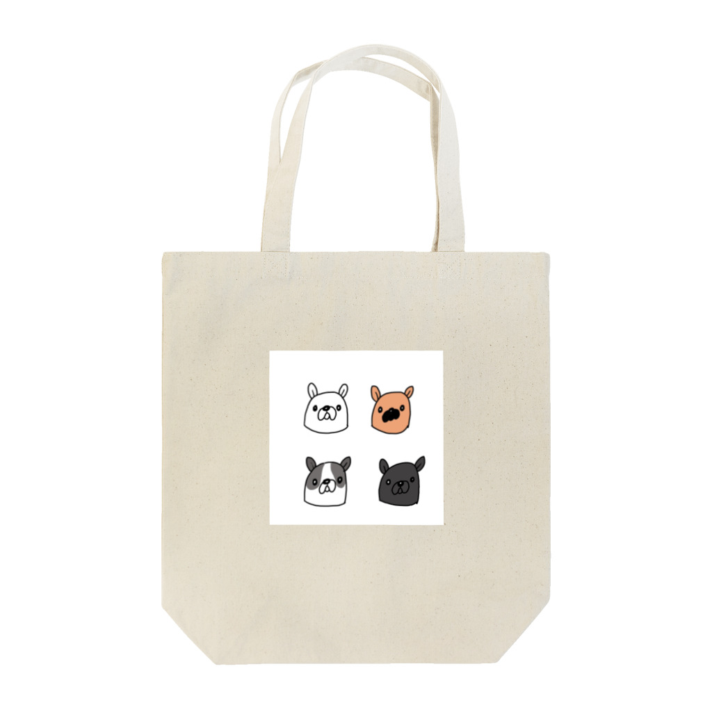 marunipuriの4color BUHI Tote Bag