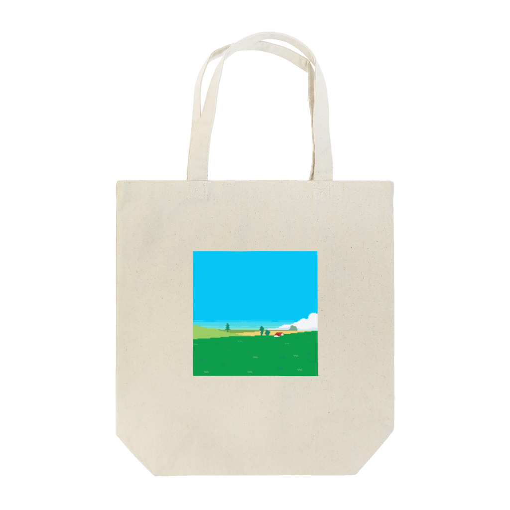 ガラムマサラの北海道ドット絵トートバッグ Tote Bag