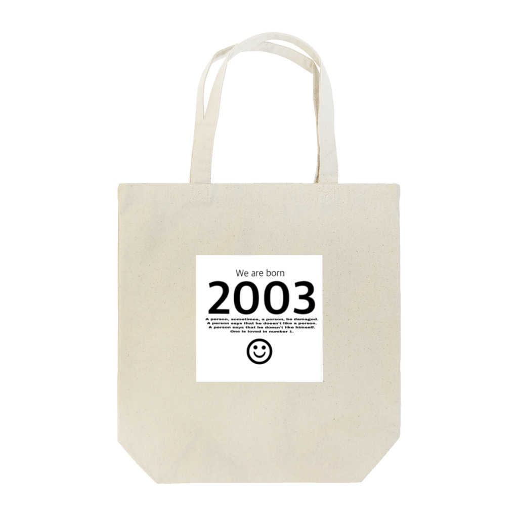 🤙🏾の2003" Tote Bag