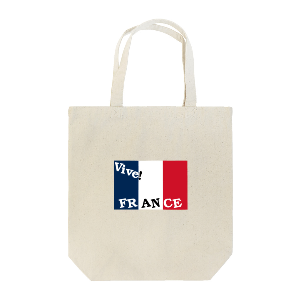 万国国旗ショップのVive! FRANCE Tote Bag