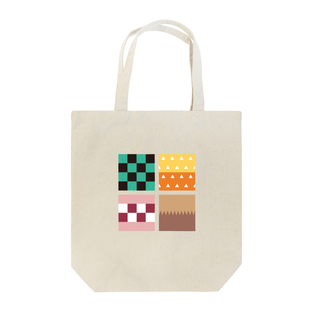 シャラクのカラフルキューブ Tote Bag