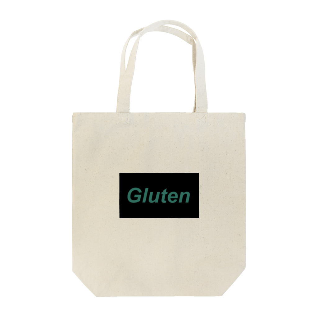 Glutenのグルテン（黒） Tote Bag