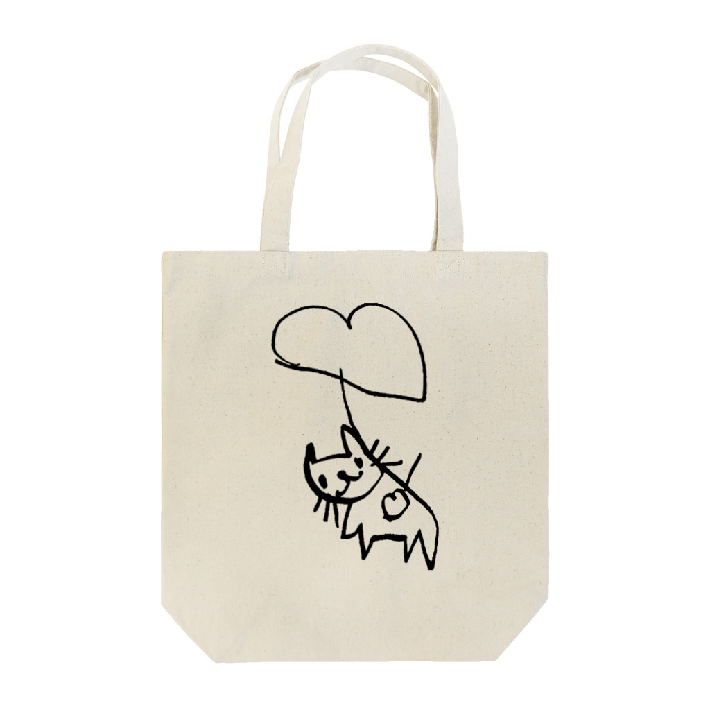 ふうせんねこのふうせんねこ Tote Bag