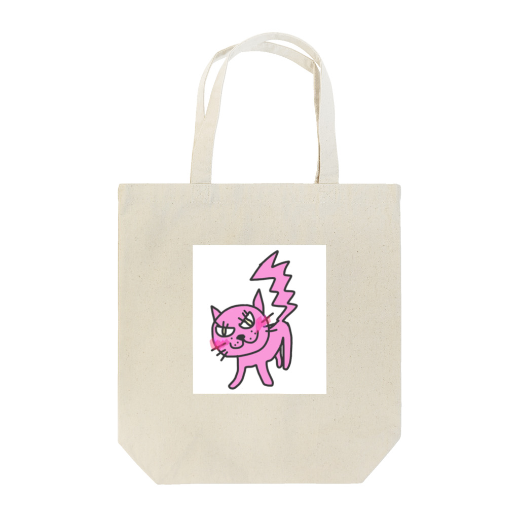 miroのピンクのねこオコ Tote Bag