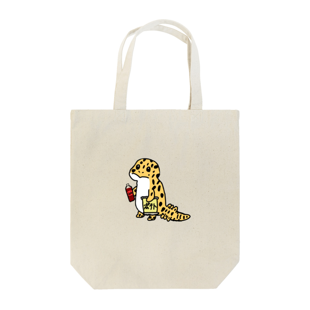 ぼっち大学生のアニマルグッズのレオパくん　 Tote Bag