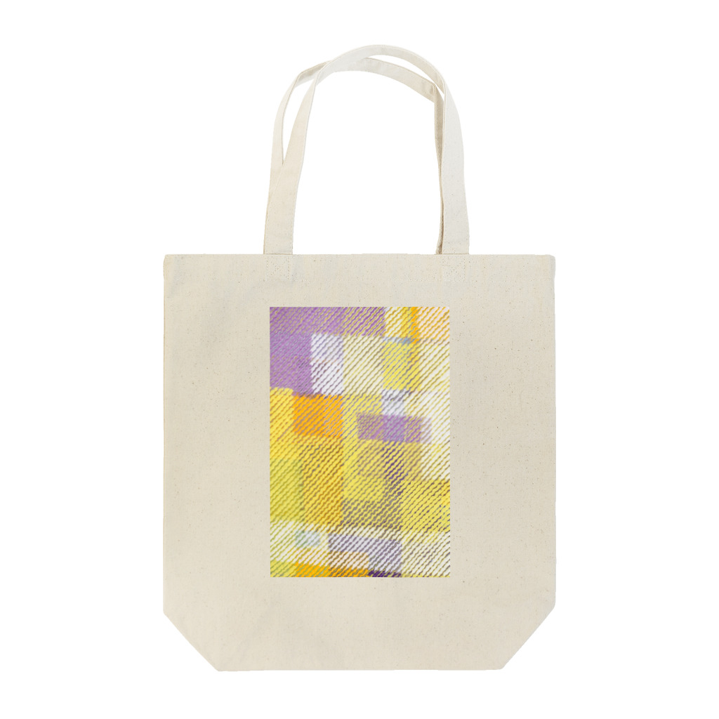 モケモケのモケモケモザイク/イエロー Tote Bag