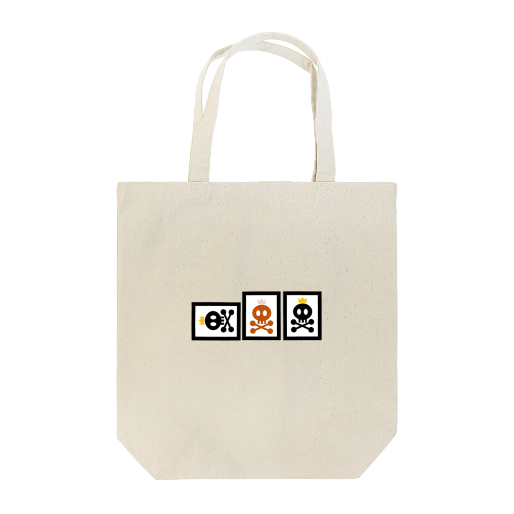 へらやのへらドクロ(赤入り) Tote Bag