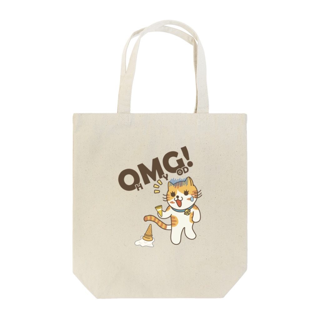 楽猫楽描しげ屋のOMG! Tote Bag