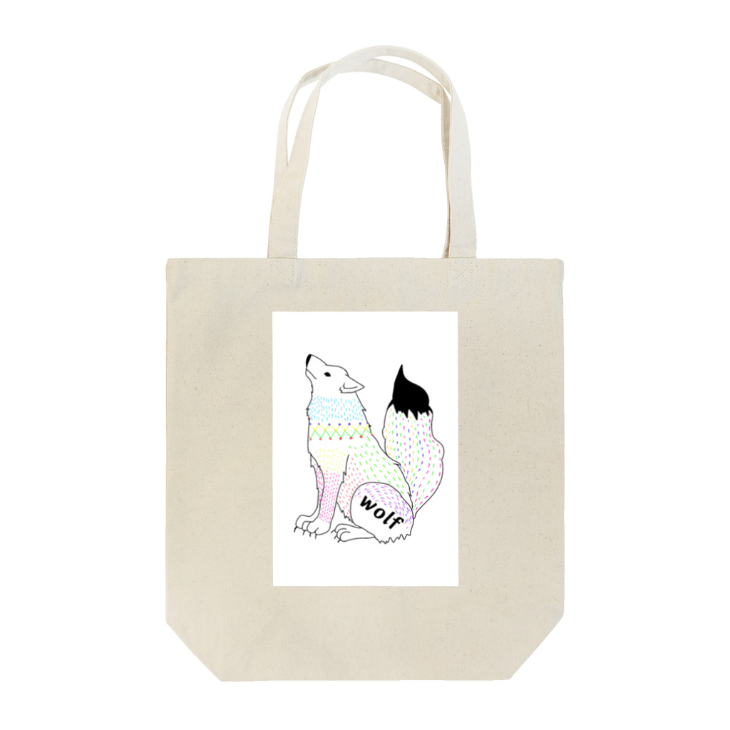 ヒロミンゴフラミンゴのウルフ Tote Bag