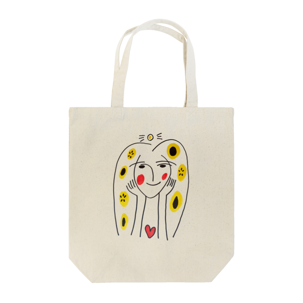 Marieryo's Atelierのひまわりの子 Tote Bag