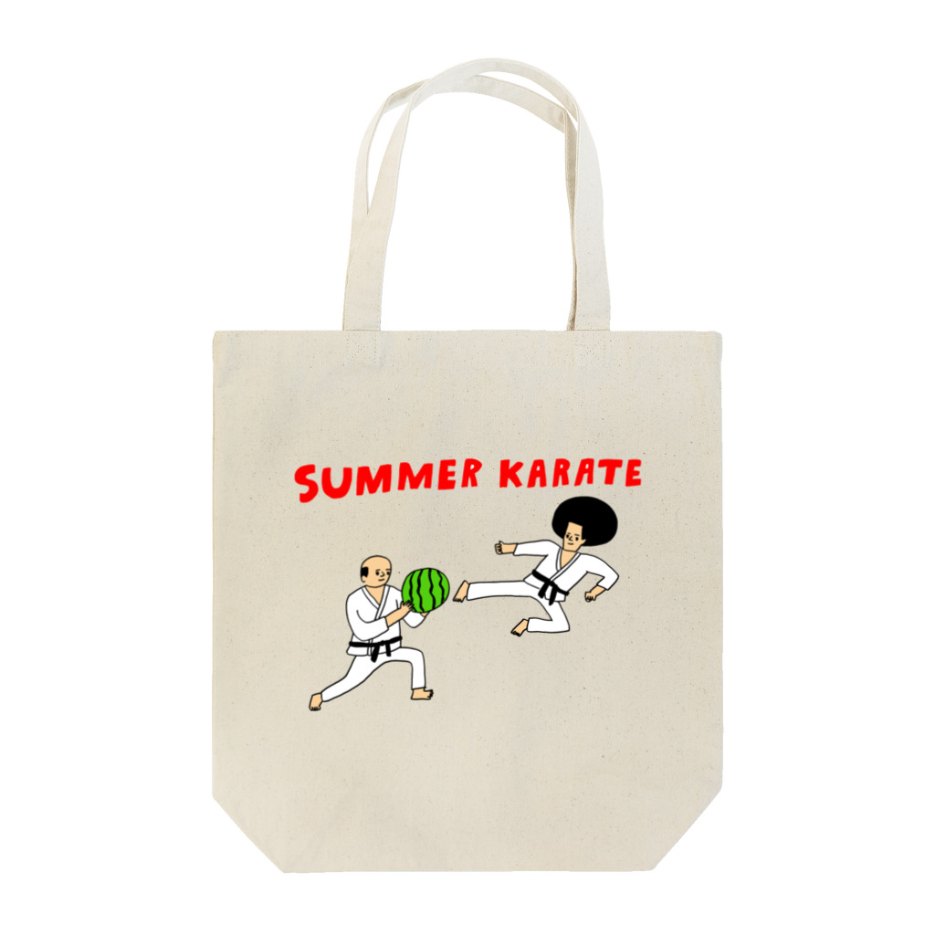 花くまゆうさくのサマー空手 Tote Bag