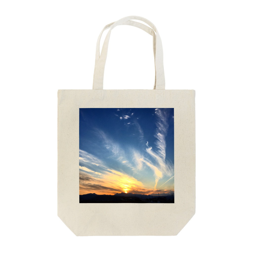 GOHANNDESUYOの夕焼け小焼け Tote Bag