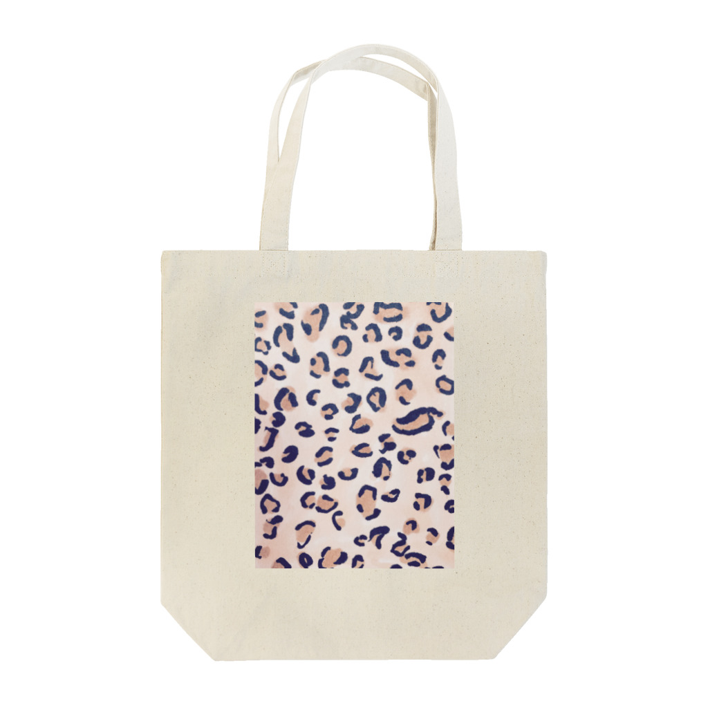 RUKA_のかわいいピンク風ヒョウ柄です！ Tote Bag