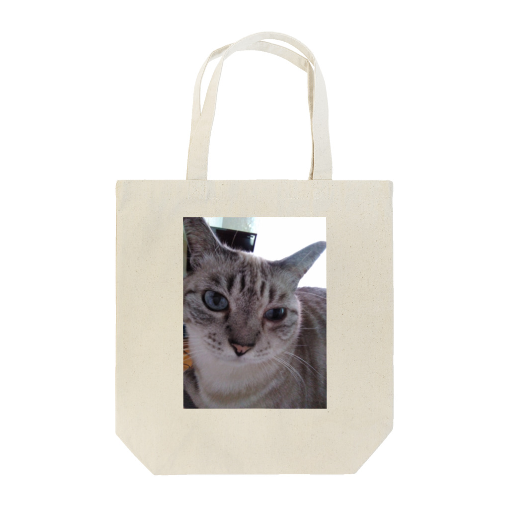 ねこの森でお散歩の可愛いシャムミックス Tote Bag