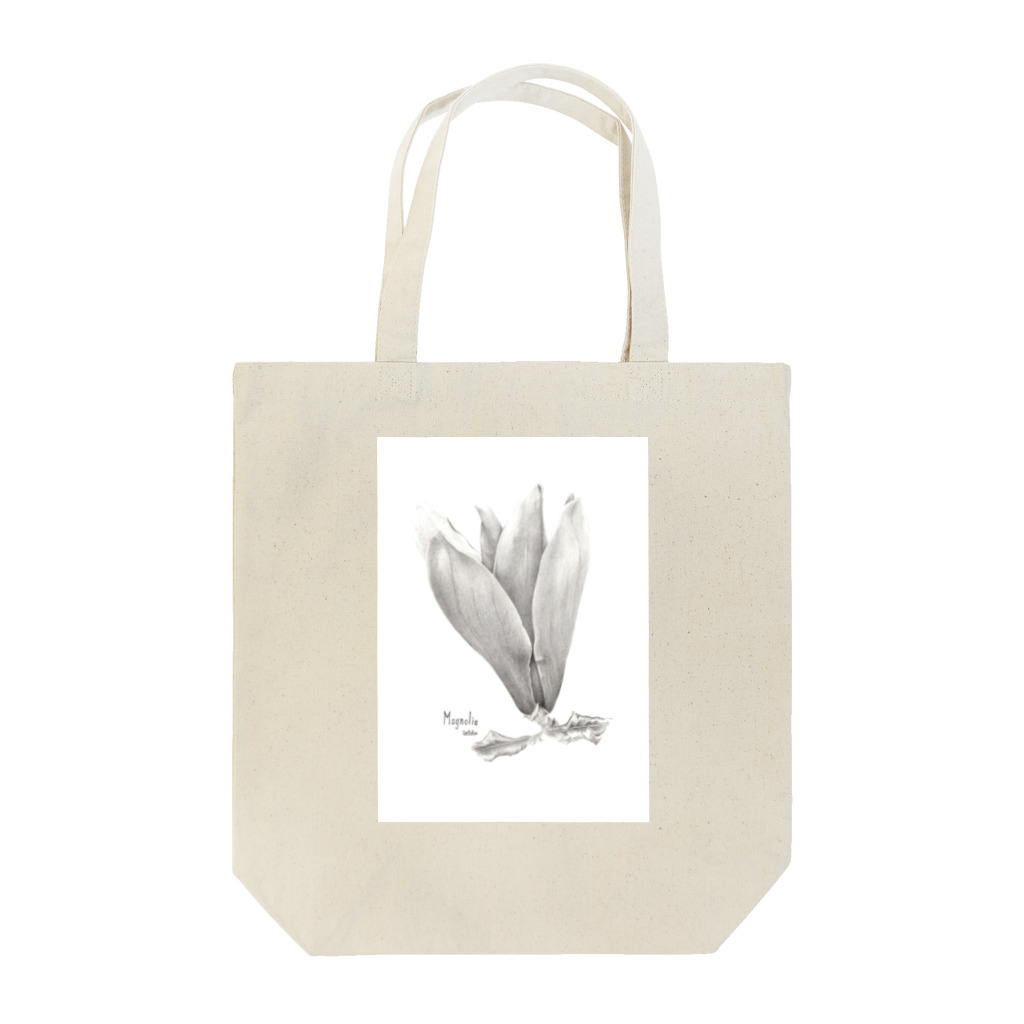 主はぶどうの木のMagnolia Tote Bag