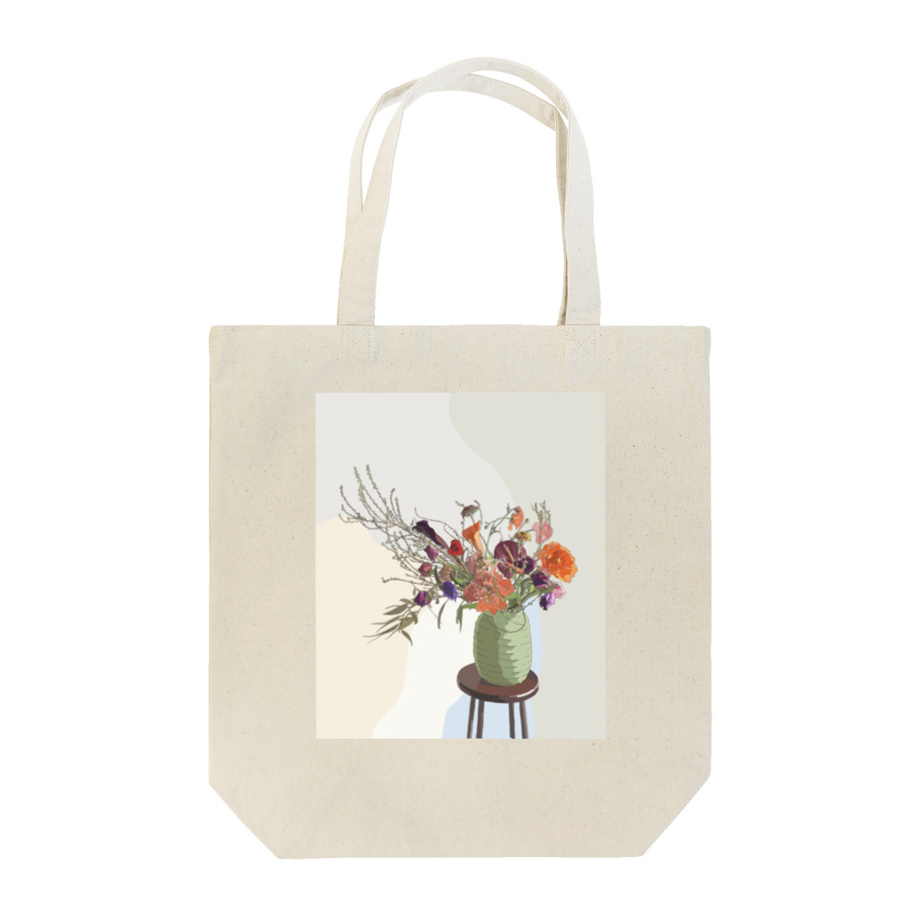 yukikopterのSpring flowers Tote Bag