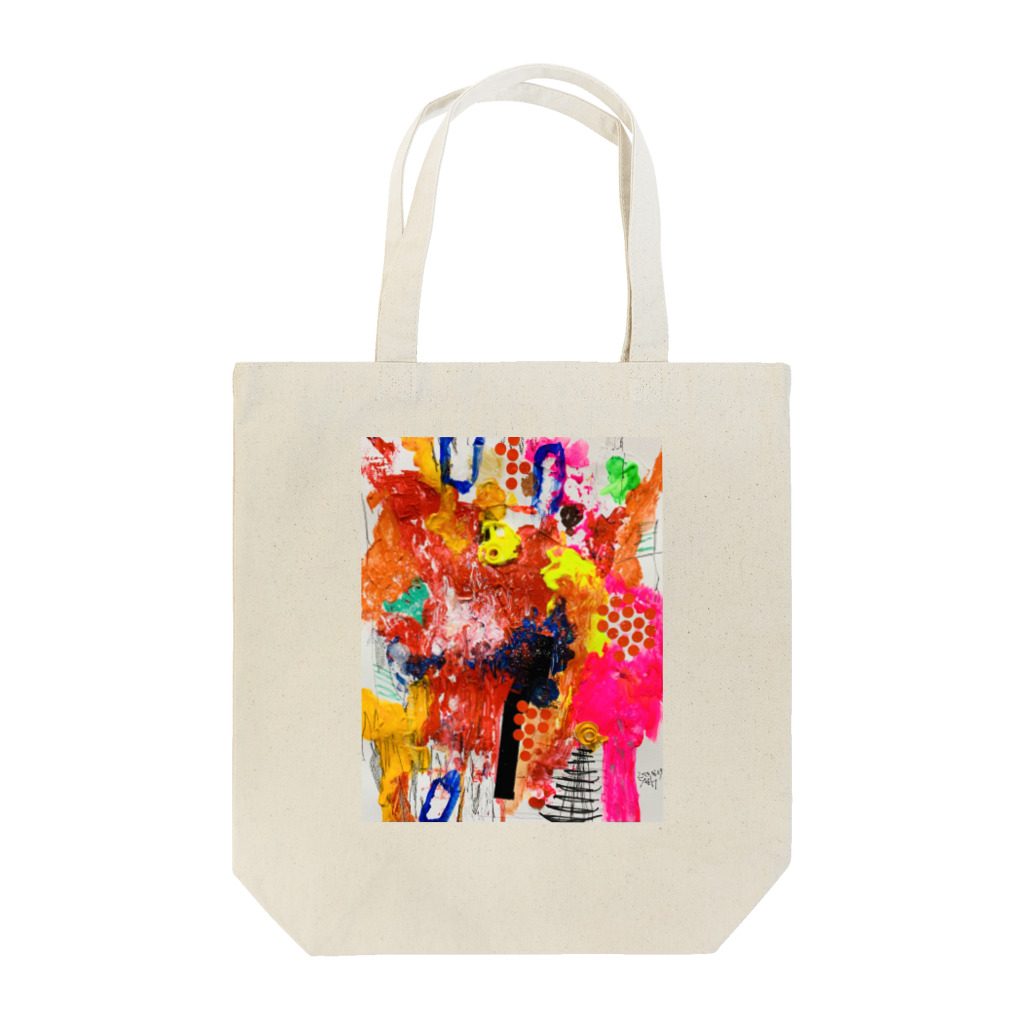 ヒラモトユミエのぶつけたいの Tote Bag