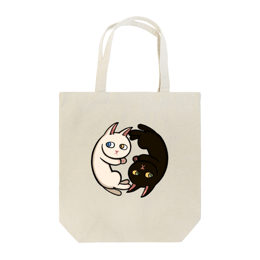 猫屋/shopnekonoko/ねこやの陰陽 Tote Bag