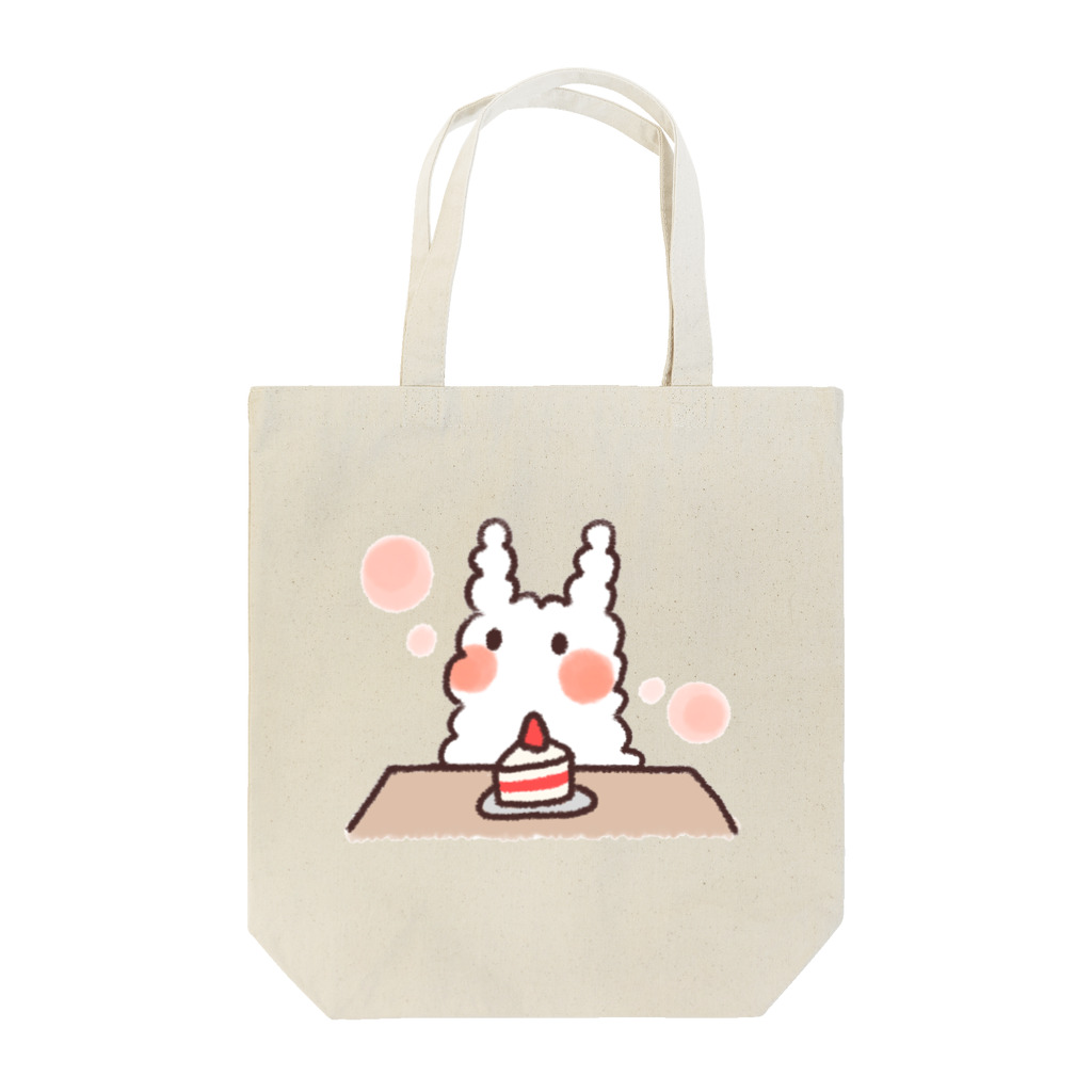 K.momokoのうさぎのウミウシ(ケーキver.) Tote Bag