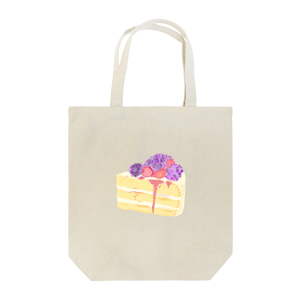 acotomo shopのブルーベリーケーキ Tote Bag