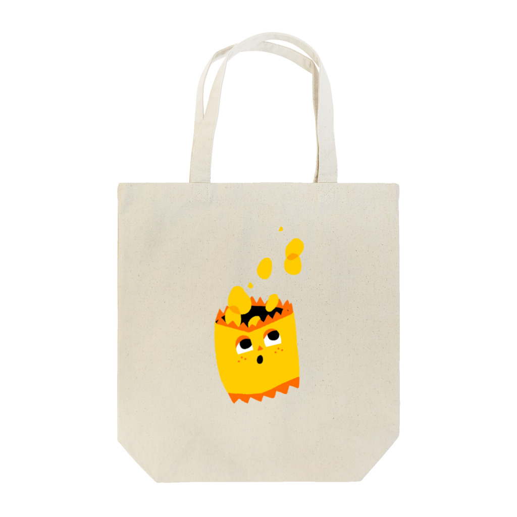 uni / おいしいチューリップのポテチ大爆発 Tote Bag