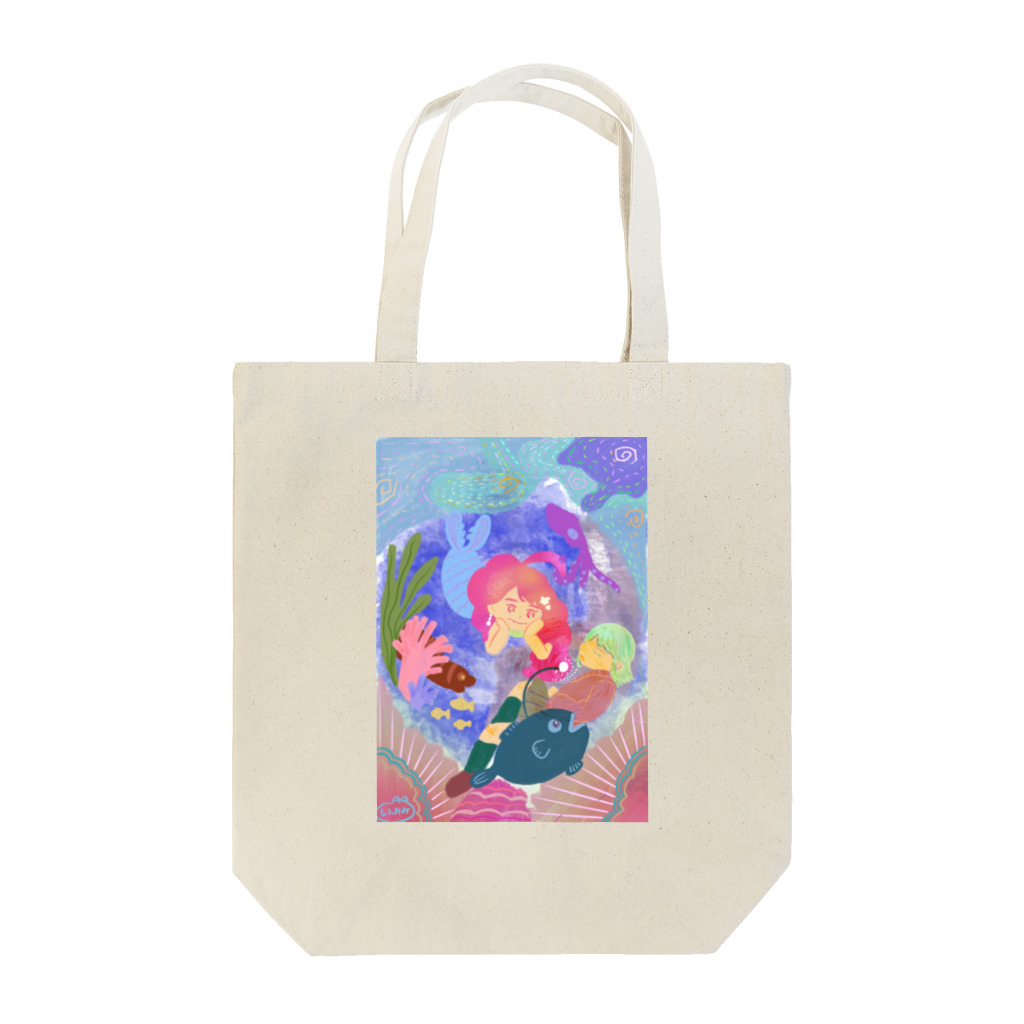 もふおみのマーメイド Tote Bag