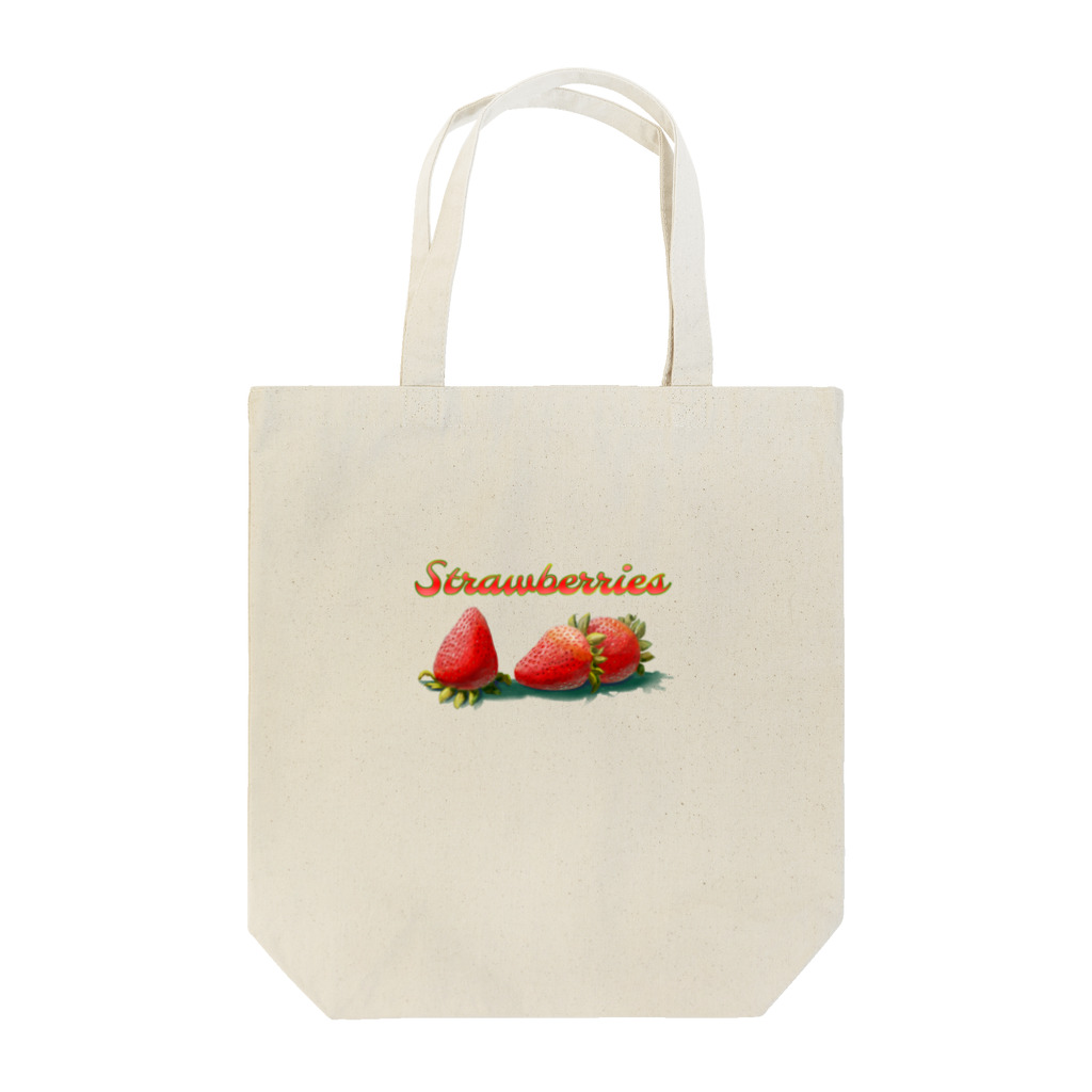 Fruit Fruit Fruit!!!のstrawberry Tote Bag