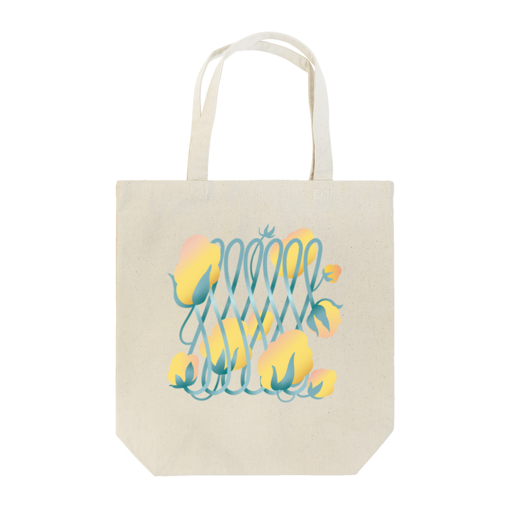 L'etoileの黄色い花の模様 Tote Bag