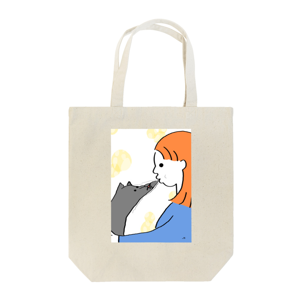 かわぐちです。の猫吸い Tote Bag