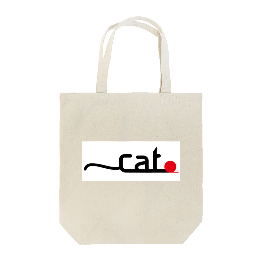 猫と毛糸玉のcat_猫 Tote Bag