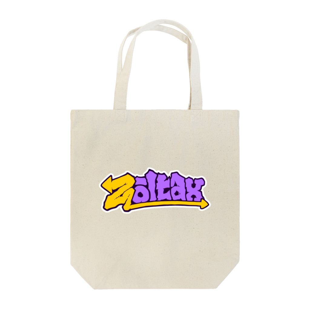 Zoltax.のZoltax. グラフィティ ロゴ 紅芋タルト Tote Bag