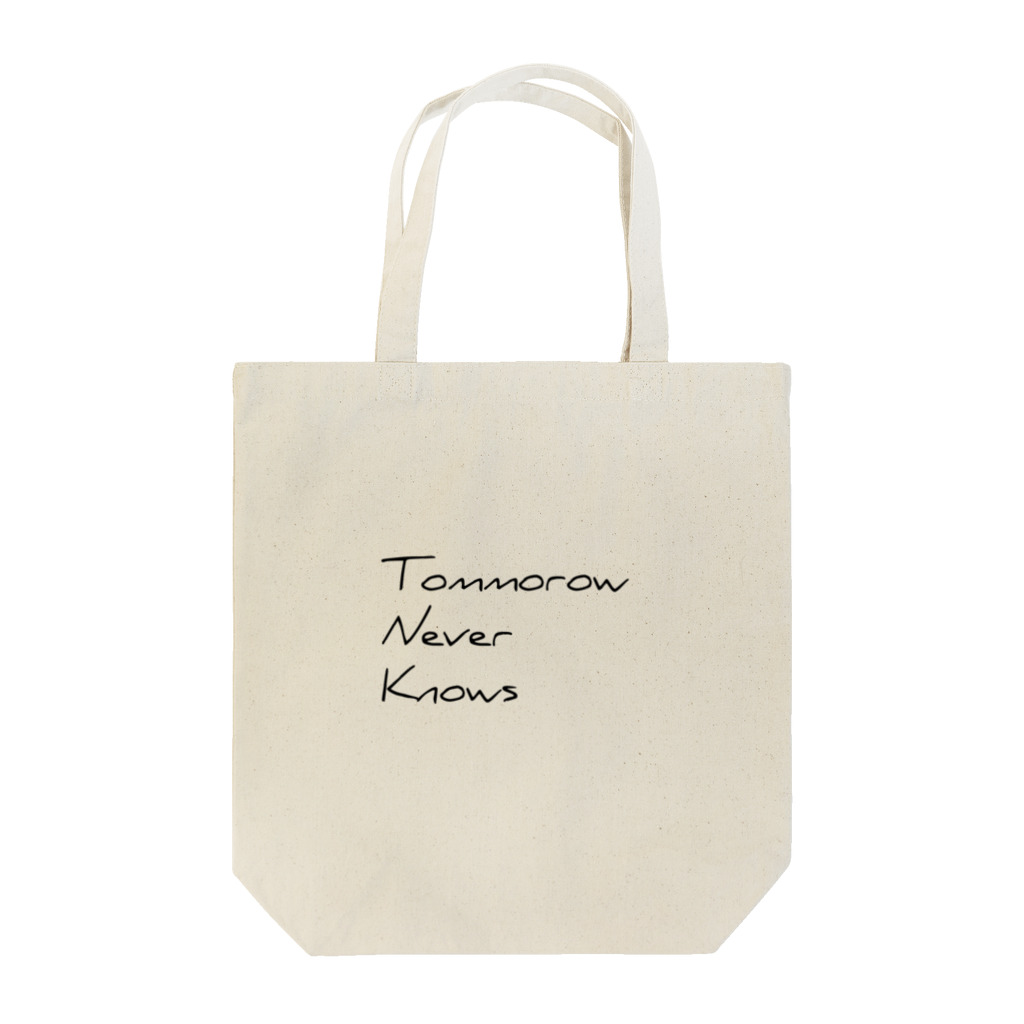 GREEDのtommorow never knows Tote Bag