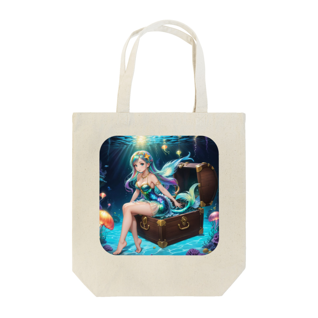 NexDreamの妖精のハロウィンフェス（人魚） Tote Bag