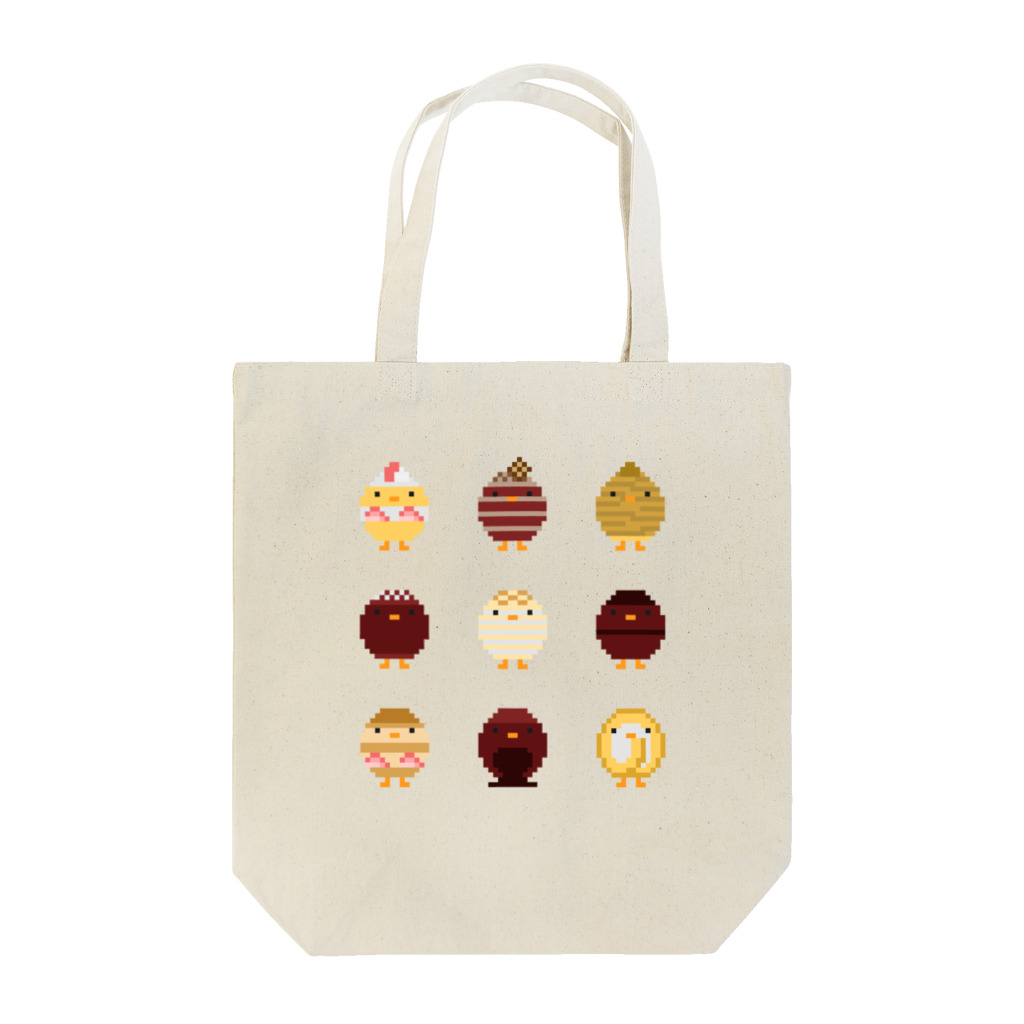 892のひよこ×ケーキ Tote Bag