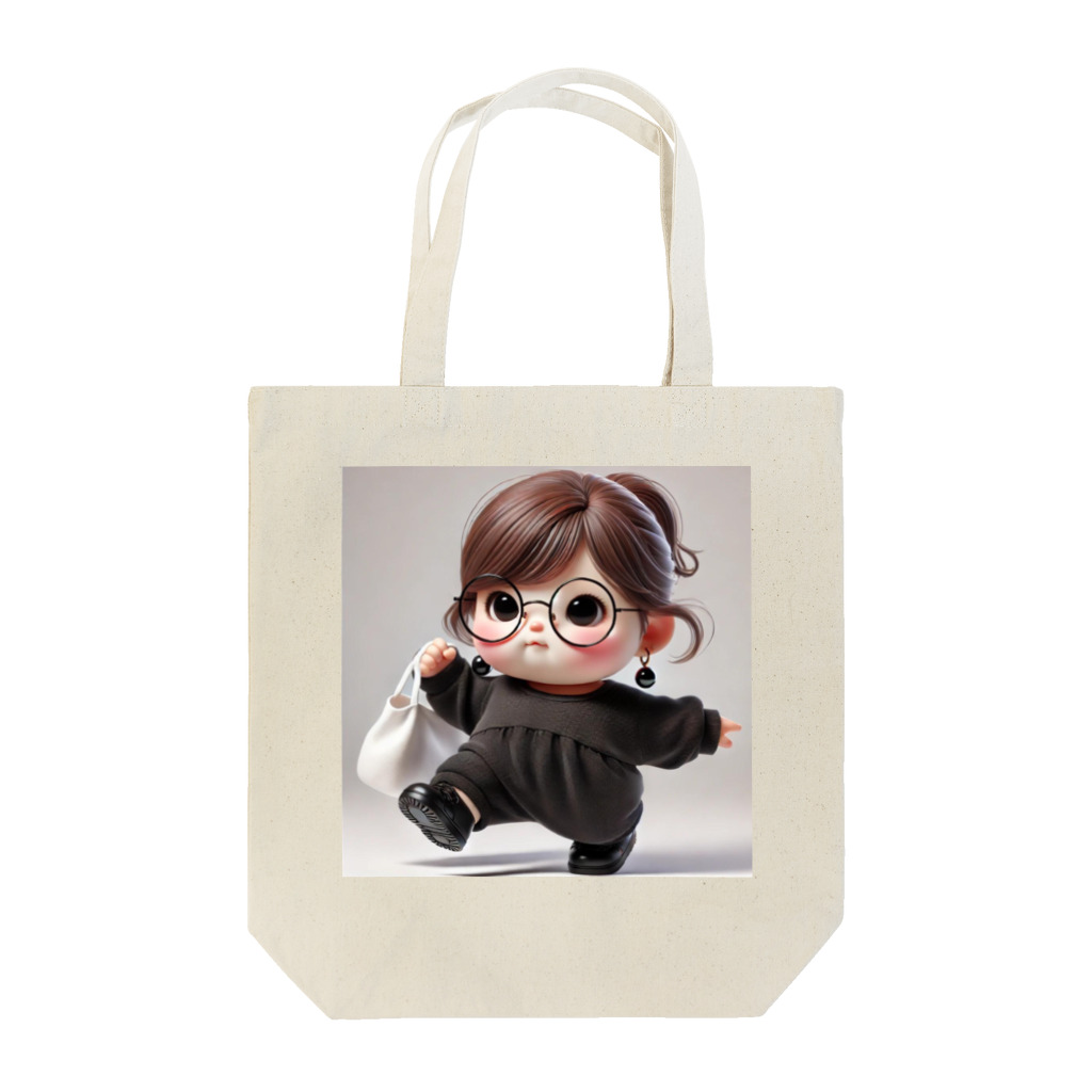 damo_tama shopのお金持ちベイビーだもこ Tote Bag