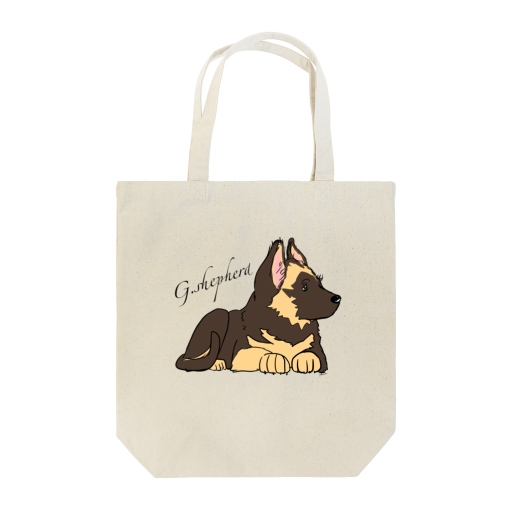 Chinagiのパピーシェパード Tote Bag