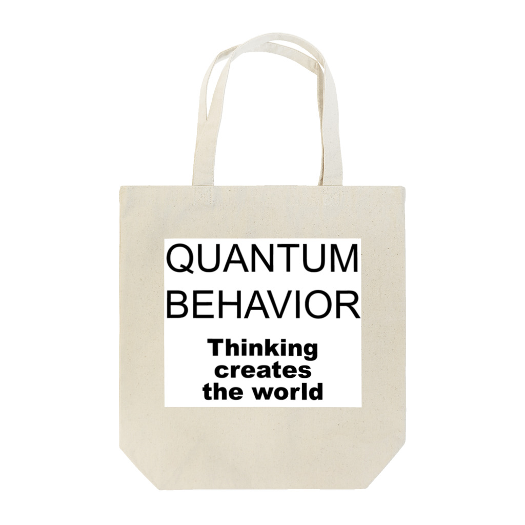 @mamma_miiiiaのQUANTUM BEHAVIOR トートバッグ