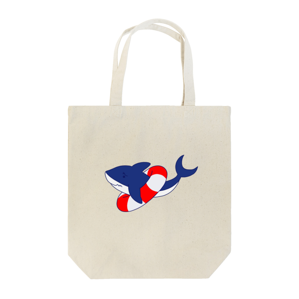 kazukiboxのサメくんは、泳げない。 Tote Bag