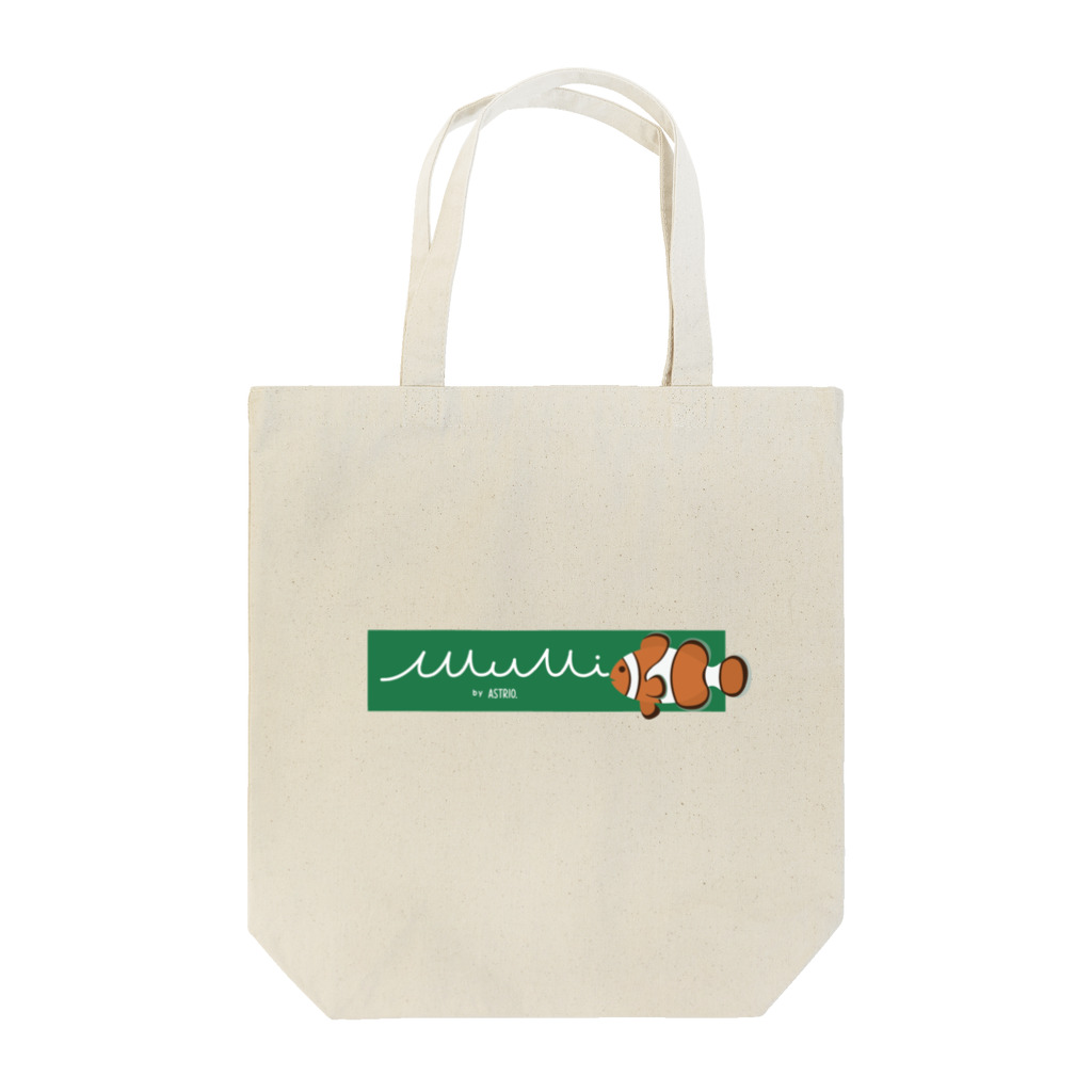 Astrio SUZURI店のバナーロゴ+カクレクマノミ Tote Bag