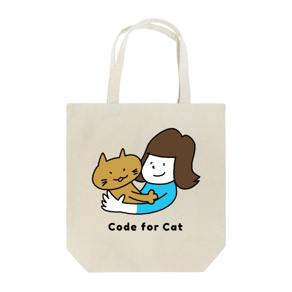 Code for CATのCode for CAT いっしょ Tote Bag