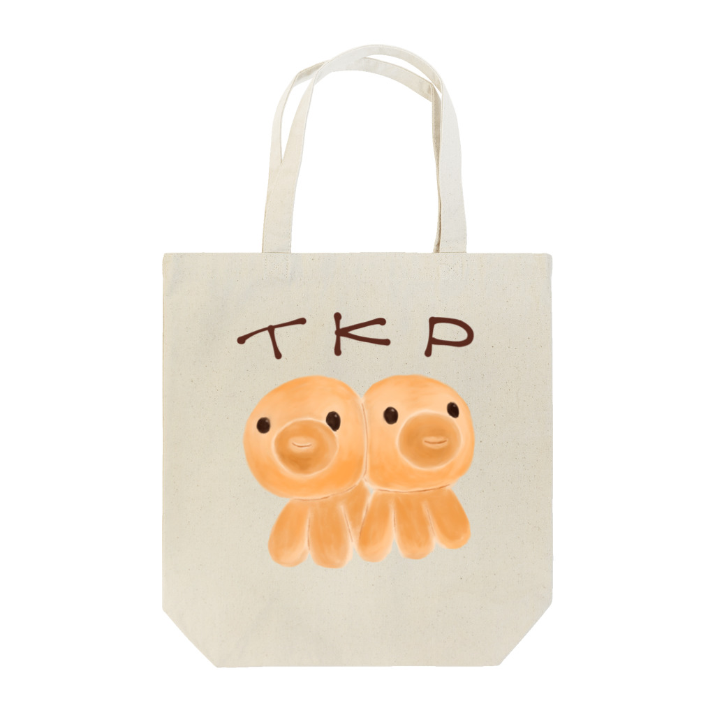 しましま製作所のたこぱん屋さん Tote Bag